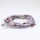 star charms magnetic buckle double layer wrap bracelets snap wrap bracelets genuine leather