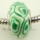 swirled polymer clay big hole beads for fit charms bracelets