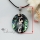 teardrop patchwork seawater rainbow abalone mother of pearl shell necklaces pendants