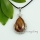 tiger's-eye amethyst agate glass opal semi precious stone necklaces with pendants leaf teardrop
