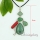 tiger's-eye amethyst rose quartz agate jade semi precious stone necklaces with pendants square teardrop