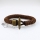 toggle snap wrap bracelets genuine leather copper