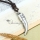 tooth tusk leather long chain pendants necklaces