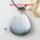 tree flower white oyster seashell mother of pearl oyster sea shell rhinestone pendants for necklaces