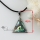 triangle sea water rainbow abalone yellow white pink oyster shell mother of pearl necklaces pendants