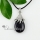 water drop rose quartz tigereye jade amethyst glass opal semi precious stone necklaces pendants