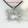 white pink oyster sea shell pendants rhinestone crab openwork necklaces mop jewellery