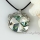 white rainbow abalone sea shell necklaces pendants heart oval square round openwork patchwork mop jewellery