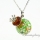 wholesale diffuser necklace perfume necklace essential oil necklaces glass vial pendant