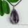 wried amethyst quartz necklaces pendants handmade semi precious stone jewellery