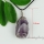 wried amethyst quartz necklaces pendants handmade semi precious stone jewellery