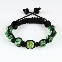 Crystal beads macrame bracelets