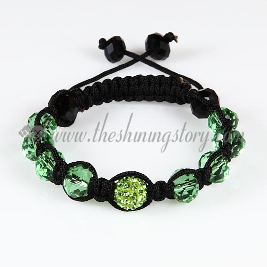 macrame crystal beads bracelets jewelry armband