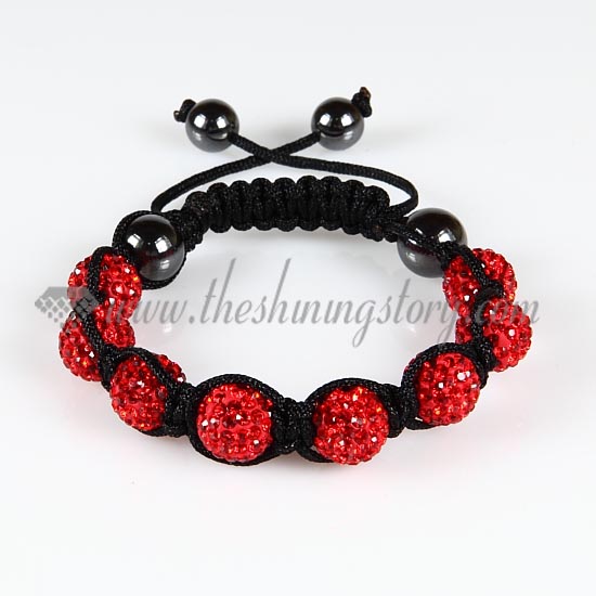 macrame disco ball pave beads bracelets jewelry armband