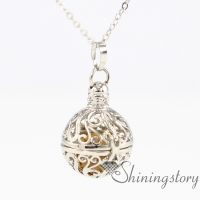 ball metal volcanic stone essential oil diffuser necklace lock necklace gold lockets for sale diffusing necklaces openwork necklaces