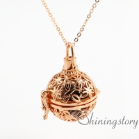 butterfly openwork aromatherapy necklace diffuser necklace wholesale jewelry lockets aromatherapy necklace diffuser pendant