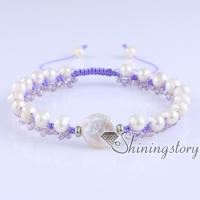 cultured freshwater pearl bracelet crystal and pearl bracelets bohemian jewellery online wholesale boho jewelry