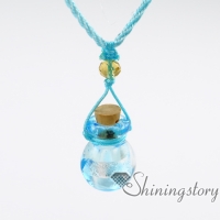 diffuser locket perfume small bottles oil diffusing necklace