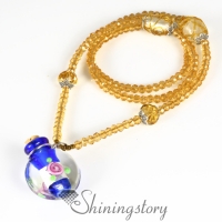 diffuser locket venetian glass diy essential oil diffuser necklace