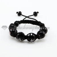 macrame lines lampwork beads bracelets jewellery armband
