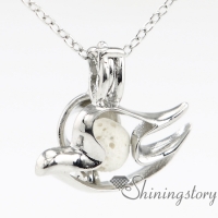 peace dove silver locket necklace essential oil diffuser jewelry diffuser necklace wholesale engravable lockets aromatherapy jewelry