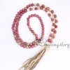 108 buddhist prayer beads yoga mala prayer beads for sale crescent moon necklace yoga beads wholesale design C