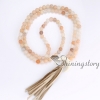 108 buddhist prayer beads yoga mala prayer beads for sale crescent moon necklace yoga beads wholesale design E