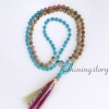 108 meditation beads tibetan prayer beads hindu prayer beads tassel pendant necklace wholesale spiritual jewelry design C