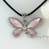 abalone sea shell pendants butterfly necklaces mop jewellery design A