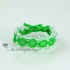 adjustable friendship drawstring wrap bracelets crystal beads crystal beaded macrame bracelet jewelry design A