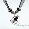 aromatherapy inhaler venetian glass oil diffusing necklace perfume pendants design A