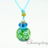 aromatherapy jewelry wholesale diffuser bracelet aroma necklace glass bottle charm design D
