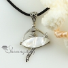 ballet dancer white oyster rainbow abalone sea shell mother of pearl pendant necklace design A