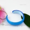bangle lampwork murano glass bracelets jewelry light blue