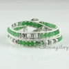 beaded wrap bracelets semi precious stone jade agate turquoise rose quartz double layer bracelet natural stone jewelry design E