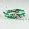 beaded wrap bracelets semi precious stone jade agate turquoise rose quartz double layer bracelet natural stone jewelry design H
