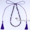 boho necklace with tassel gypsy jewelry wholesale boho jewellery bohemian necklaces spiritual healing jewelry design F