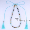 boho necklace with tassel gypsy jewelry wholesale boho jewellery bohemian necklaces spiritual healing jewelry design G
