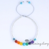 chakra bracelet chakra beads yoga bracelets healing crystal jewelry spiritual bracelets design B