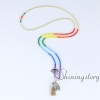 chakra necklace crystal chakra necklace tassel pendant necklace yoga necklace tree of life pendant design C