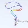 chakra necklace crystal chakra necklace tassel pendant necklace yoga necklace tree of life pendant design E