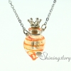 cone foil essential oil jewelry wholesale jewelry scents diffuser necklace wholesale vial necklaces design E