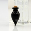 cone murano glass hand craft lampwork glassbottle pendantremembrance jewelrykeepsake cremation urns design F