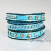 crystal bracelets rhinestone bling bling bracelet wrist bands leather bracelets design F