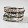 crystal bracelets rhinestone bling bling bracelet wrist bands leather bracelets design H