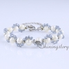cultured freshwater pearl bracelet crystal and pearl bracelets boho bridal jewelry wholesale bohemian jewelry design C