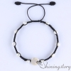 cultured freshwater pearl bracelet macrame bracelets adjustable wholesale bohemian jewelry boho bridal jewelry design A