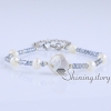 cultured freshwater pearl bracelet semi precious stone crystal toggle bracelet bohemian chic jewelry boho style jewelry design A