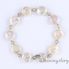 cultured freshwater pearl bracelet with pearl stretch bracelets handmade boho jewelry freshwater pearl jewellery design I