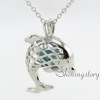 dolphin oil diffuser necklace silver locket gold lockets for sale ladies silver lockets design E
